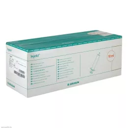 INJEKT Solo şırınga 10 ml LL merkezli PVC-serbest, 100X10 ml
