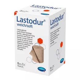 LASTODUR Yumuşak bandaj 8 cmx7 m, 1 adet
