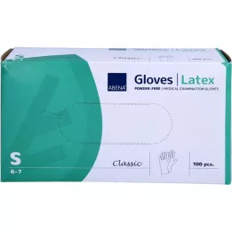 HANDSCHUHE Lateks pudrasız küçük 4387, 100 adet
