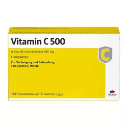 VITAMIN C 500 film kaplı tablet, 100 adet