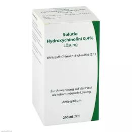 SOLUTIO HİDROKSİKUİN. 0,4%, 200ml