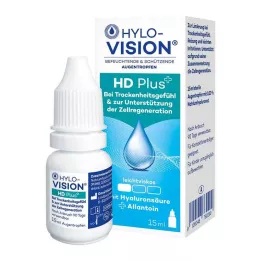 HYLO-VISION HD Artı göz damlası, 15 ml