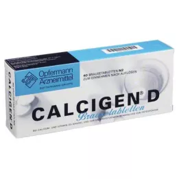 CALCIGEN D 600 mg/400 I.E. efervesan tablet, 40 adet