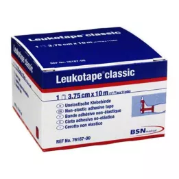 LEUKOTAPE Klasik 3,75 cmx10 m kırmızı, 1 adet