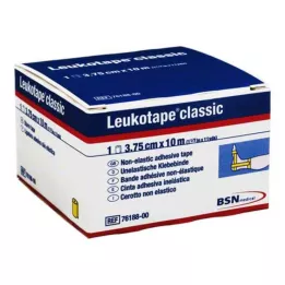 LEUKOTAPE Klasik 3,75 cmx10 m sarı, 1 adet