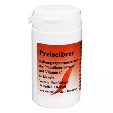 PREISELBEER Kapsüller, 60 adet PREISELBEER Kapsüller, 60 adet