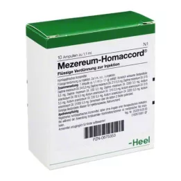 MEZEREUM HOMACCORD Ampuller, 10 adet