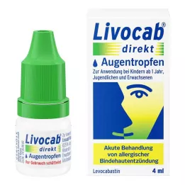 LIVOCAB direkt göz damlası, 4 ml