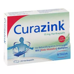 CURAZINK sert kapsül, 20 adet