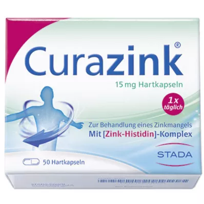 CURAZINK Sert kapsüller, 50 adet CURAZINK Sert kapsüller, 50 adet