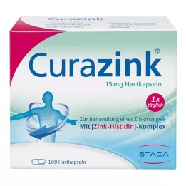 CURAZINK Sert kapsüller, 100 adet
