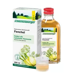 FENCHEL SAFT Schoenenberger tıbbi bitki suları, 200 ml