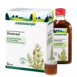 ZINNKRAUT SAFT Schoenenberger tıbbi bitki suları, 3X200 ml