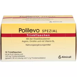 POLILEVO özel içme şişeleri, 10X9 ml
