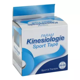 KINESIOLOGIE Spor Bant 5 cmx5 m mavi, 1 adet