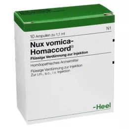 NUX VOMICA HOMACCORD Ampuller, 10 adet