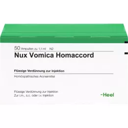 NUX VOMICA HOMACCORD Ampuller, 50 adet