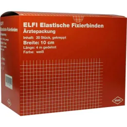 Dracoelfi elastik sabitleme bandajı 10cmx4m krep, 20 adet