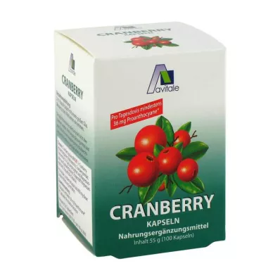 CRANBERRY KAPSELN 400 mg, 100 adet CRANBERRY KAPSELN 400 mg, 100 adet