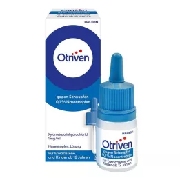 OTRIVEN Yetişkinler ve okul çocukları için %0,1 burun damlası, 10 ml