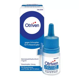 OTRIVEN Yetişkinler ve okul çocukları için %0,1 burun damlası, 20 ml