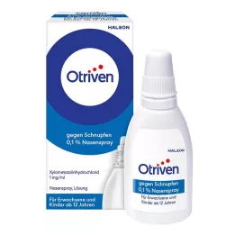 OTRIVEN Yetişkinler ve okul çocukları için %0,1 burun spreyi, 10 ml