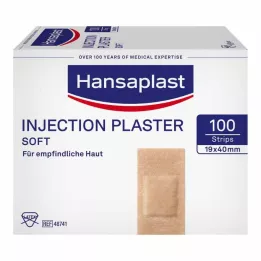 HANSAPLAST Yumuşak Enjeksiyon Sıva Şeritleri 19x40 mm, 100 adet