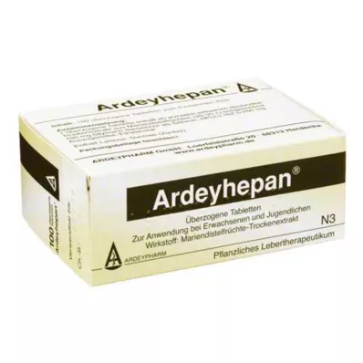 ARDEYHEPAN kaplamalı tabletler, 100 adet ARDEYHEPAN kaplamalı tabletler, 100 adet