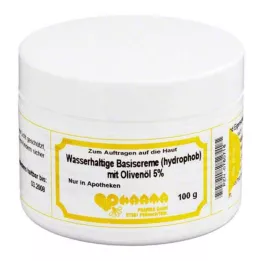 WASSERHALTIGE %5 zeytinyağı içeren hidrofobik baz krem, 100 g