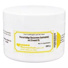 WASSERHALTIGE %5 zeytinyağı içeren hidrofobik temel krem, 200 g