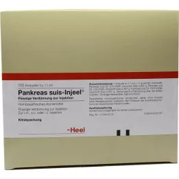 PANKREAS SUIS Injeel ampuller, 100 adet