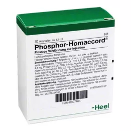 PHOSPHOR HOMACCORD Ampuller, 10 adet