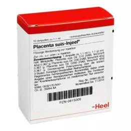 PLACENTA SUIS Injeel ampuller, 10 adet