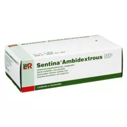 SENTINA Ambidextrous Unters.Hands.Powderfree beden L, 100 adet