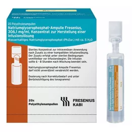 NATRIUMGLYCEROPHOSPHAT Ampul İnfüzyon Çözeltisi Konsantresi, 20X10 ml