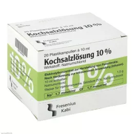 KOCHSALZLÖSUNG %10 infüzyon solüsyonu konsantresi, 20X10 ml