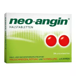 NEO-ANGIN Boğaz pastili, 24 adet