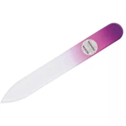 GLASFEILE küçük 9 cm renkli Gökkuşağı, 1 adet