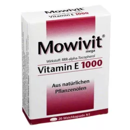 MOWIVIT E Vitamini 1000 kapsül, 20 adet
