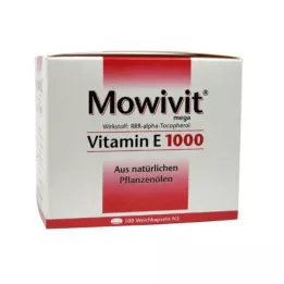 MOWIVIT E Vitamini 1000 kapsül, 100 adet