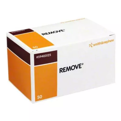 REMOVE Cilt mendillerinden yapışkan kalıntılarını temizler, 50 adet REMOVE Cilt mendillerinden yapışkan kalıntılarını temizler, 50 adet
