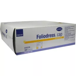 FOLIODRESS Comfort Cap Üniversal yeşil OP-Cap, 100 adet