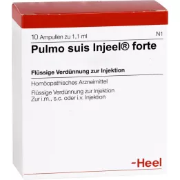 PULMO SUIS Injeel forte ampuller, 10 adet