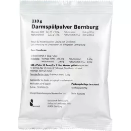 DARMSPÜLPULVER Bernburg 110 gr, 100 adet