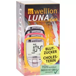 WELLION LUNAduo BZ-Ölçüm seti mg/dl sarı, 1 adet
