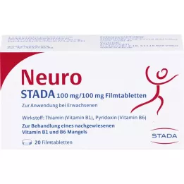 NEURO STADA Film kaplı tabletler, 20 adet