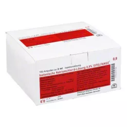 ISOTONISCHE NaCl çözeltisi %0,9 Eifelfango Inj.-Lsg., 100X2 ml