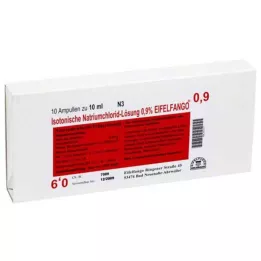 ISOTONISCHE NaCl çözeltisi %0,9 Eifelfango Inj.-Lsg., 10X10 ml
