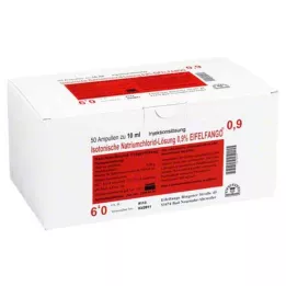ISOTONISCHE NaCl çözeltisi %0,9 Eifelfango Inj.-Lsg., 50X10 ml