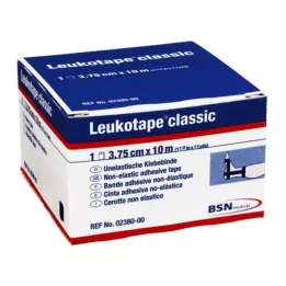 LEUKOTAPE Klasik 3,75 cmx10 m siyah, 1 adet